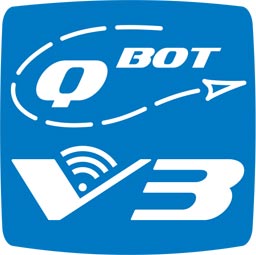 V3 QBOT logo
